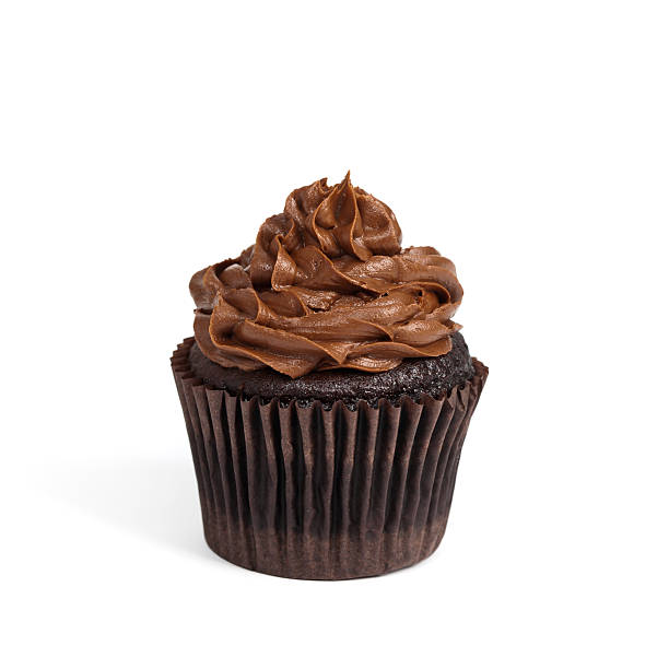 fotografii de stoc, fotografii și imagini scutite de redevențe cu cupcakes ciocolata - chocolate icing