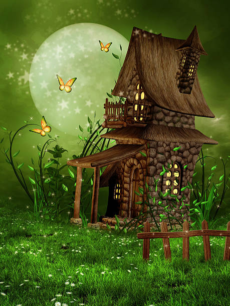 istock Little fairy house 465893756