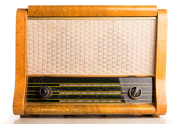 istock Old radio tuner 465894104