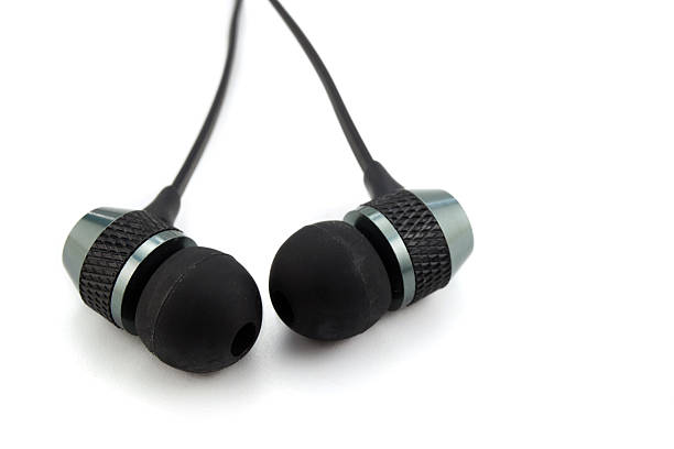 istock earphones on white background 465894118