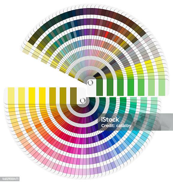Palety Kolorów Pantonepółkola - zdjęcia stockowe i więcej obrazów Paleta barw - Paleta barw, Abstrakcja, Porządek