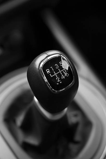 istock Gearstick of a car, six speed 465900817