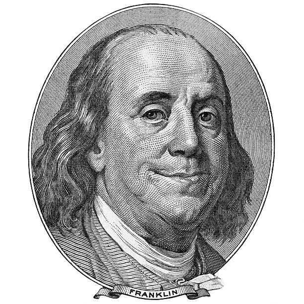 istock Enigmatic smile of Benjamin Franklin 465901649