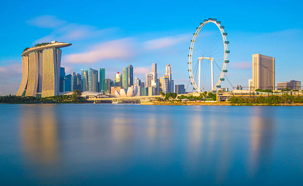 singapore skyline - singapore 個照片及圖片檔