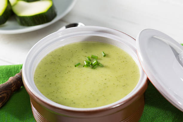 istock Cream of zucchini 465902102