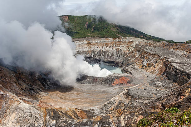 istock Volcano Poas in Costa Rica 465903413