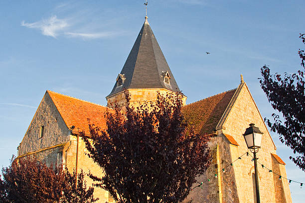 istock Villefranche on Cher church 465904365