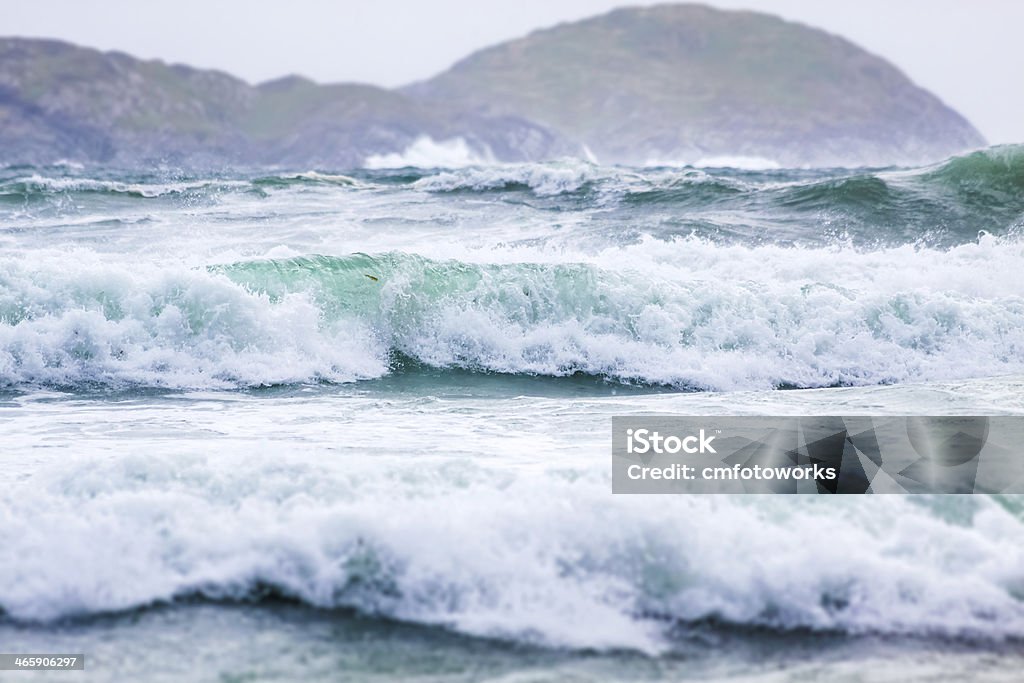 Onde a Derrynane Beach - Foto stock royalty-free di Acqua