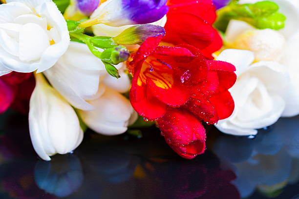 istock bouquet  flowers freesia 465906888