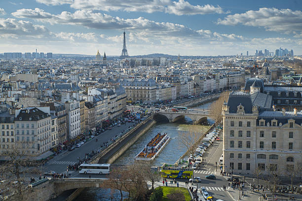 istock Aerial vie of Paris 465911690