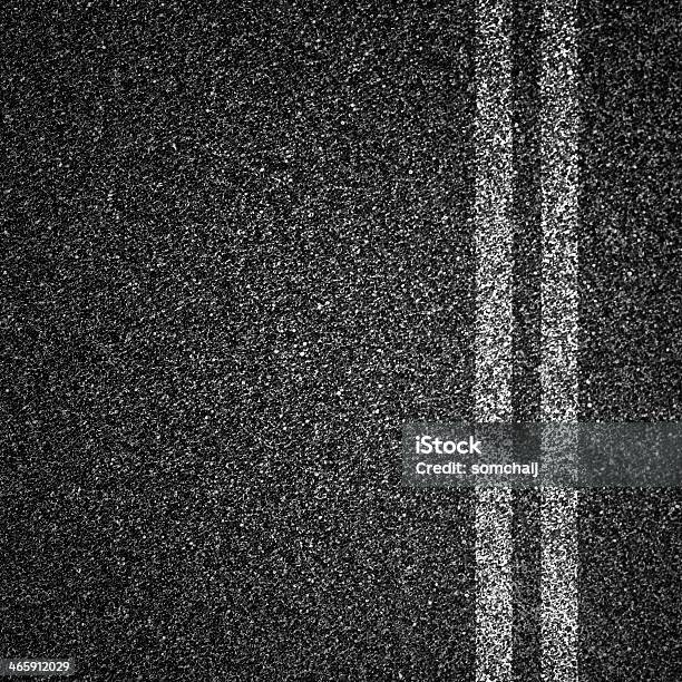 Road Textur Stockfoto und mehr Bilder von Asphalt - Asphalt, Begrenzung, Doppelte gelbe Linie