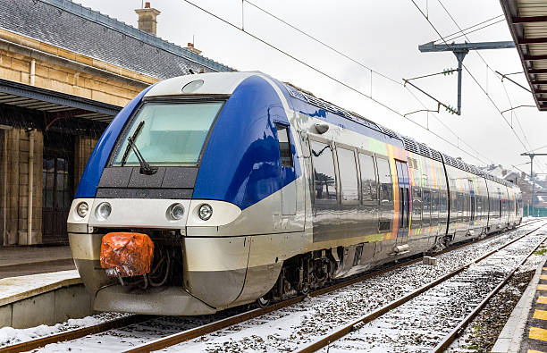 istock Regional train at Saint-Die-des-Vosges station 465912758