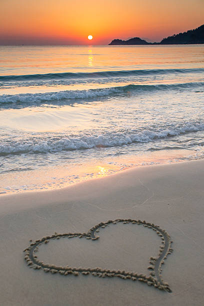 miłość na wschód słońca - romance tropical climate ideas travel destinations zdjęcia i obrazy z banku zdjęć
