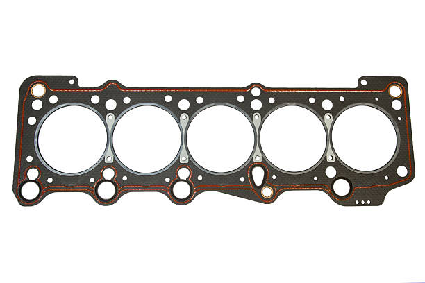 Laying the motor vehicle Laying the motor vehicle on a white background gasket stock pictures, royalty-free photos & images