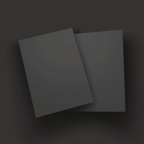 istock Magazine, booklet, postcard, business card or brochure mockup template 465912920