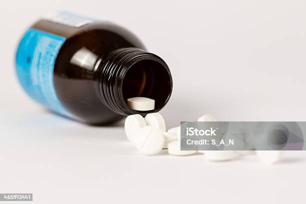 Pills Stock Photo - Download Image Now - Above, Acetylsalicylic Acid, Addiction