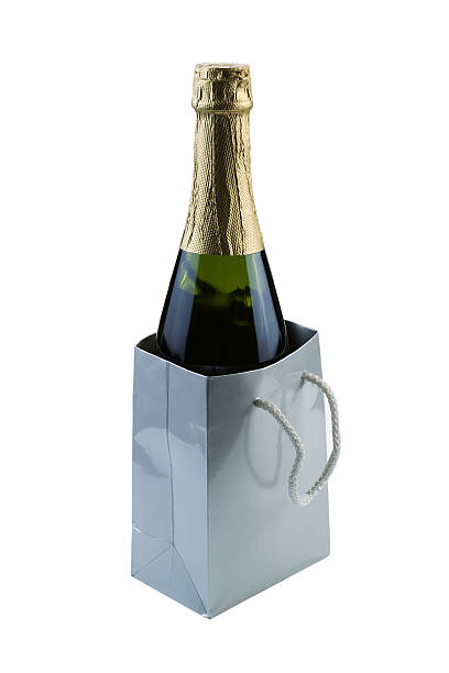 istock Bottle of Wine as a Gift 465913999