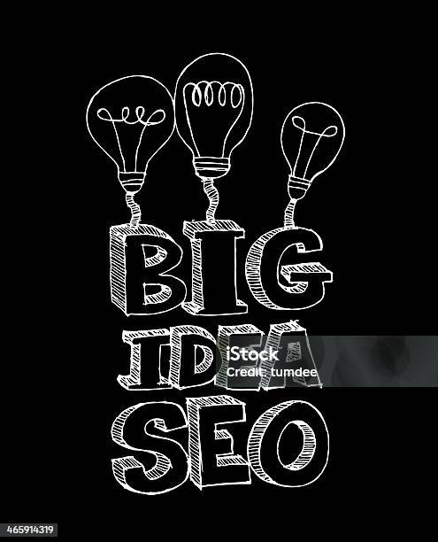 Idea Seo Search Engine Optimization Stock Photo - Download Image Now - Abstract, Blogging, Creeper Plant