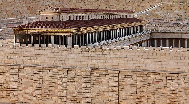 istock Basilica in Second Temple.  Model of the ancient Jerusalem. 465915357
