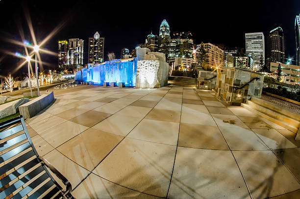 istock charlotte skyline near romare bearden park 465918819