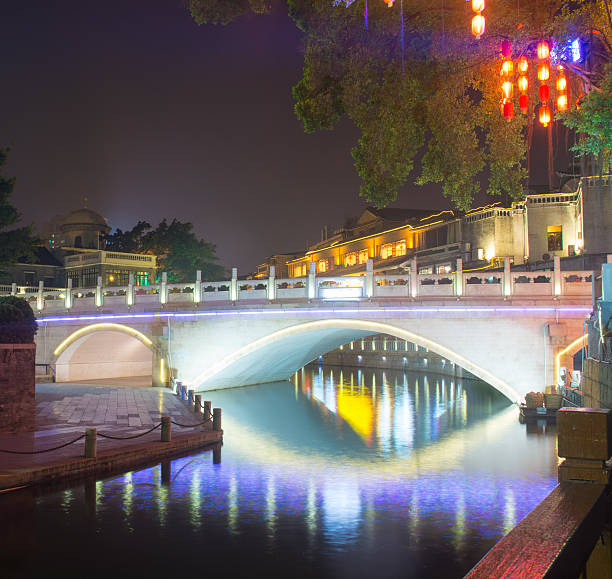 istock Guangzhou old city at night 465921359