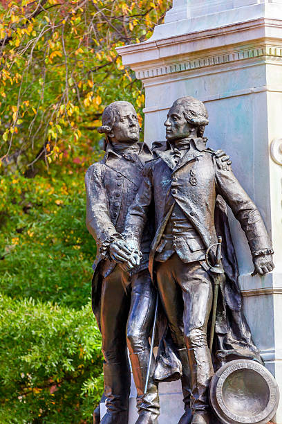 istock General Lafayette Statue Lafayette Park Autumn Washington DC 465922496