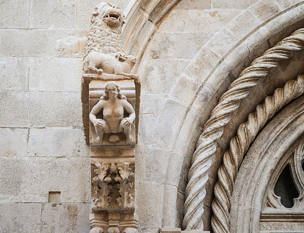 The Cathedral Sveti Marko is probably most important building in the Korcula Old Town. It is built in Gothic-Renaissance style, completed in 15th century at the place of other church from 13th century. Cathedral was built by local masters and craftsman of stone masonry, very well known in renaissance and baroque Dubrovnik and Venice.