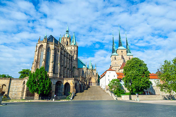 istock Dom hill of Erfurt Germany 465924653