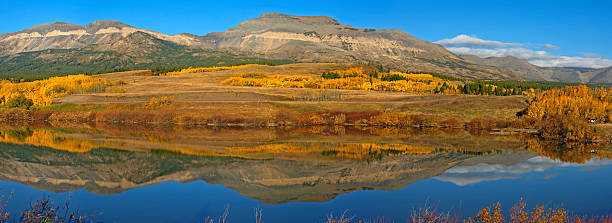 Montana Reflections stock photo