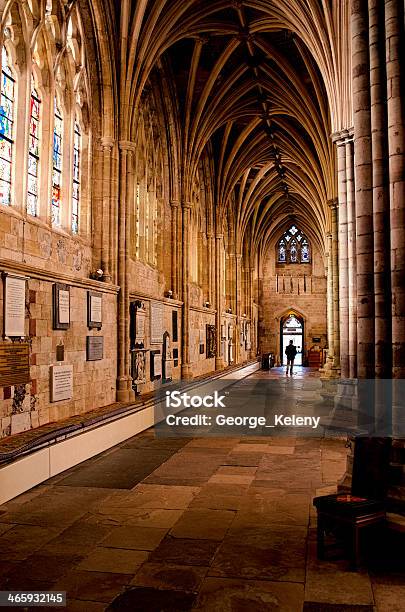 Exeter Cathedral 2 Stock Photo - Download Image Now - Exeter Cathedral, Exeter - England, Cathedral