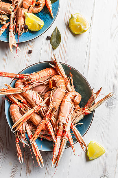 istock Lobster with lemon as a seafood dish 465932901