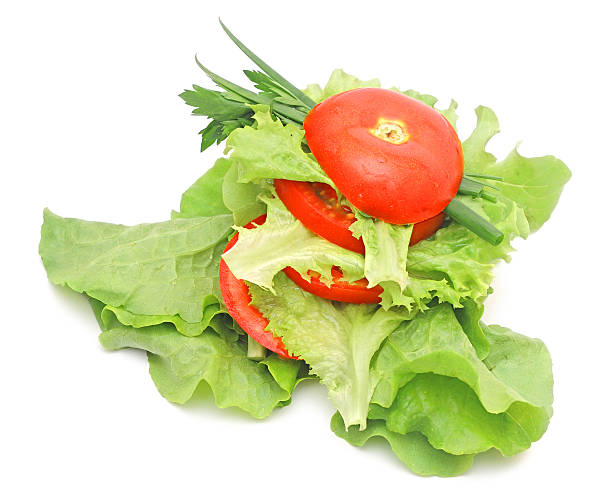 istock tomato vegetable and lettuce salad isolated on white background 465941203