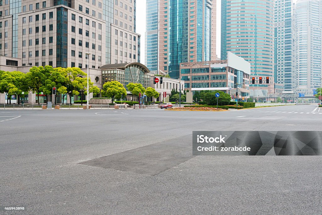 the scene of the century avenue in shanghai,China. Backgrounds Stock Photo