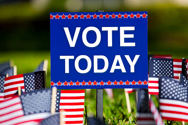 istock Election and Vote Yard sign 465943982