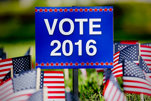 istock Election and Vote Yard sign 465943984
