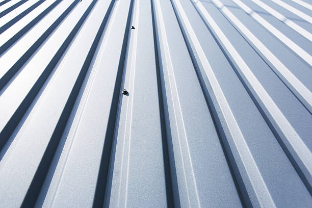 istock Roof metal sheet 465944067