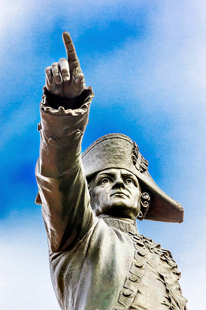 istock General Rochambeau Pointing Statue Lafayette Park Autumn Washington DC 465944606