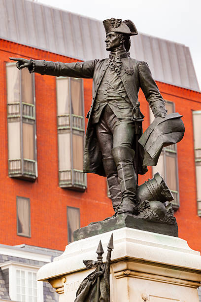 istock General Rochambeau Statue Lafayette Park Autumn Washington DC 465944654