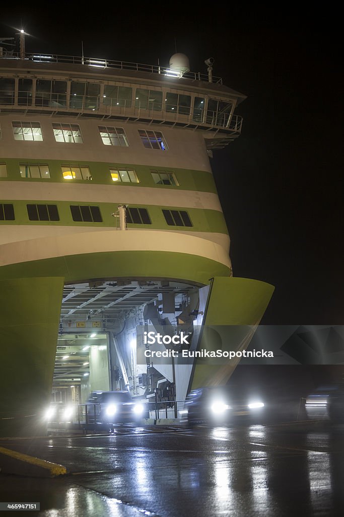 Entladen Pkw vom Schiff - Lizenzfrei Abschied Stock-Foto