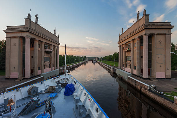 The Moscow Canal, named the Moscow-Volga Canal until the year 1947, is a canal that connects the Moskva River with the main transportation artery of European Russia, the Volga River.