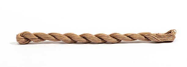 istock Skein of twisted cotton thread 465948120