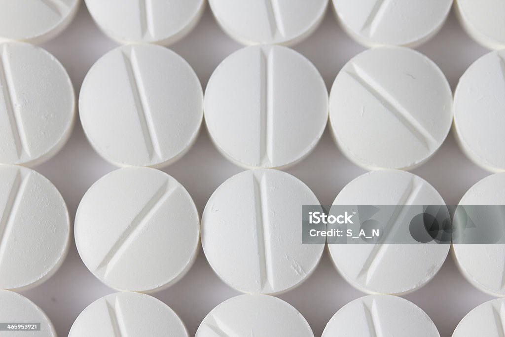 Pills Close up of pills Above Stock Photo