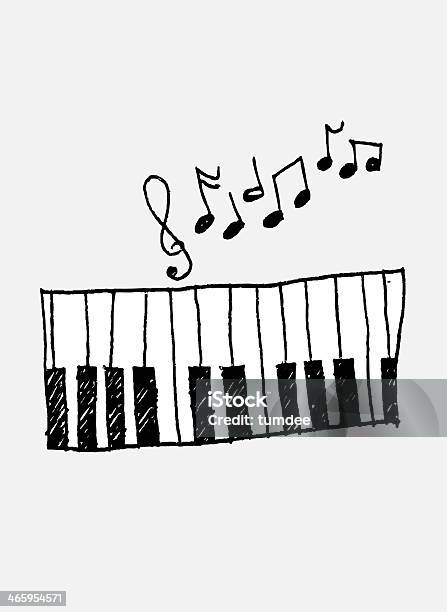 Icono De Notas De Piano Y Música Foto de stock y más banco de imágenes de Auriculares - Equipo de música - Auriculares - Equipo de música, Estudio de grabación, Gramófono