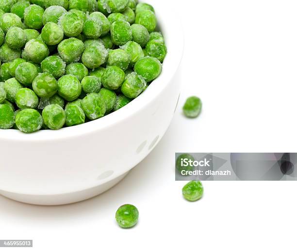 Frozen Green Peas Stock Photo - Download Image Now - Bowl, Close-up, Cooking