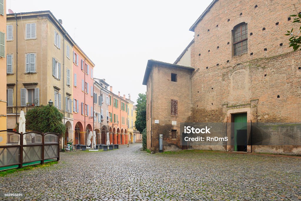 Santa Maria della Pomposa church, Modena Santa Maria della Pomposa parish church, in Modena, Emilia-Romagna, Italy Town Square Stock Photo