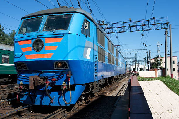 istock Electric locomotive 465955819