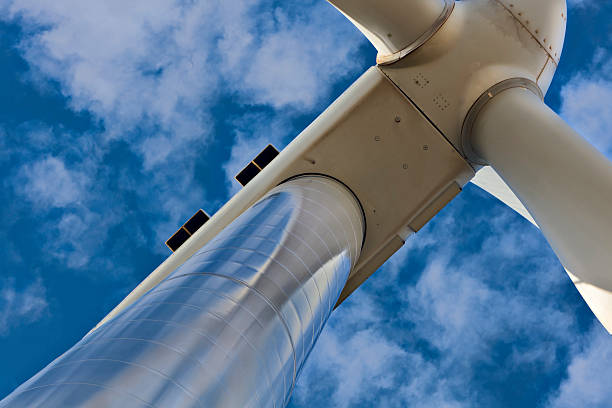 istock Head of a wind turbine.. 465956226