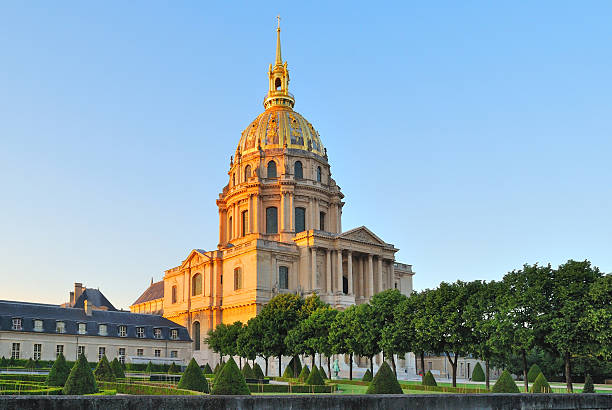 istock Paris. Invalides Cathedral at sunset 465956741