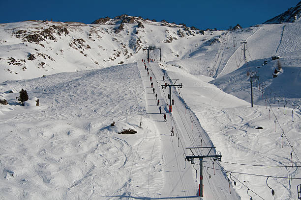 istock Ski lift in Alps 465958235
