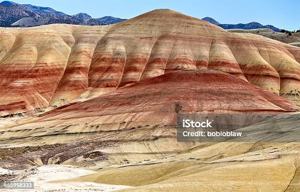 Painted Hills Oregon Stock Photo - Download Image Now - Arid Climate, Beauty In Nature, Brown